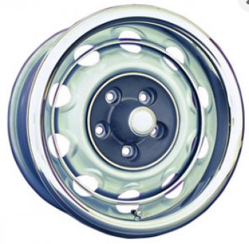 AMERICAN STEEL WHEEL MOPAR RALLYE Silber 8x15 , ET=0, BS=4.5, 5x114.3